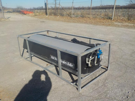 Hydraulic Roller to suit Skidsteer - Unused