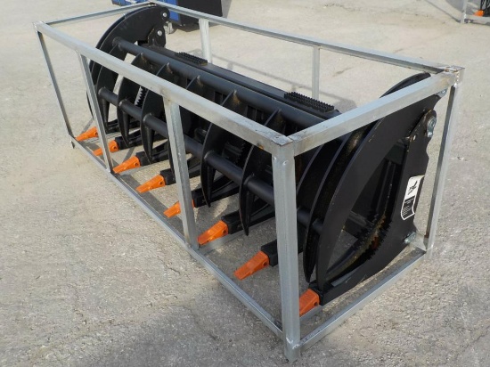 Great Bear  HD Grass Fork  Grapple to suit Skidsteer - Unused