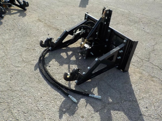 Wolverine  Motorized 3- point Adapter to suit Skidsteer c/w 3 Point Linkage