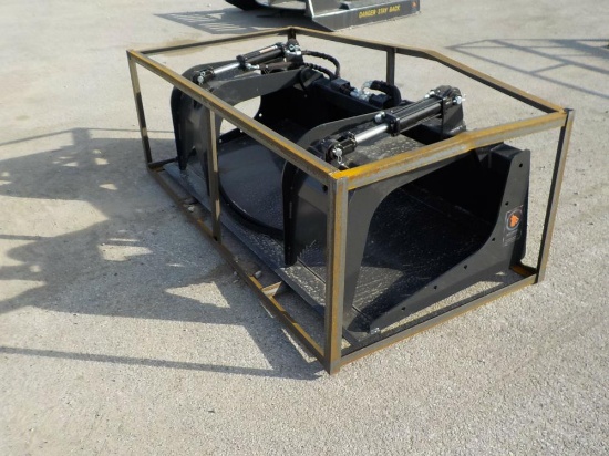 Grapple Bucket to suit Skidsteer - Unused