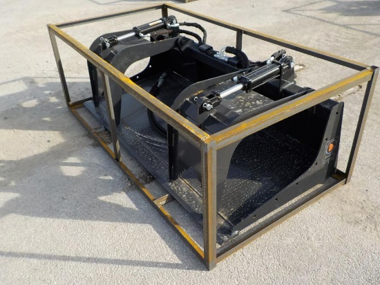 Grapple Bucket to suit Skidsteer - Unused