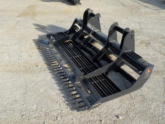 Rock Bucket to suit Skidsteer - Unused