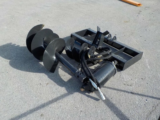 Spiral Drill to suit Skidsteer - Unused