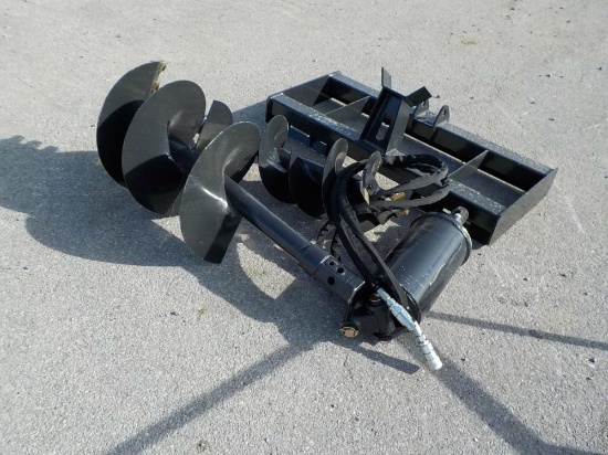 Spiral Drill to suit Skidsteer - Unused