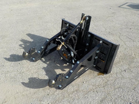 Wolverine  Motorized 3-Point Adapter to suit Skidsteer c/w 3 Point Linkage