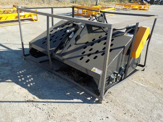Landhonor  Landscape Rake to suit Skidsteer - Unused