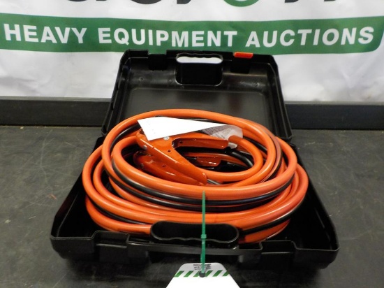25', 800 Amp Extra Heavy Duty Booster Cables - Unused