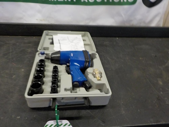 1/2" Drive Air Impact Wrench Kit - Unused