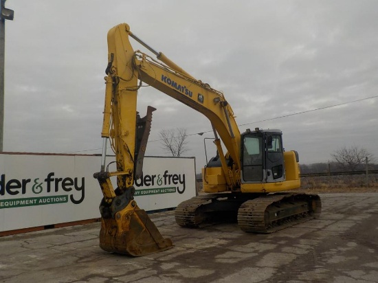 2004 Komatsu PC228USLC-3N0 Excavator c/w Cab, Steel Tracks, Aux Hydraulcs,