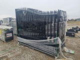Greatbear  20' Animal Print Bi-Parting Iron Gate - Unused
