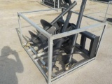 Greatbear  Auger to Suit Skid Steer c/w 3 Auger Bits - Unused