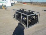 72' Hydraulic Rock Grapple Bucket to suit Skidsteer - Unused