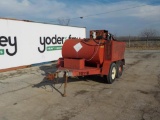 Trailer Mounted Fuel Tanks c/w 2 Fuel Tanks, 2 12V Fuel Pumps, Tandem Axle