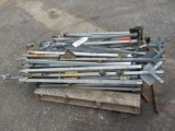 Pallet of Road Work Sign Stands
