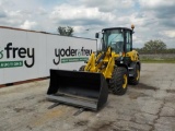 Yanmar V80 Wheeled Loader c/w Cab, QH, Bucket, Forks - Unused