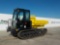 Yanmar C50R-5A TV Tracked Swivel Skip Dumper c/w Cab, Reverse Camera, Rubbe