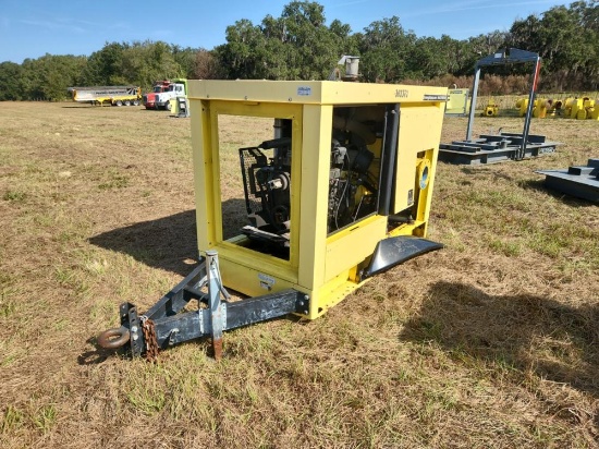 2018 Pioneer Pumps  6" Pump, Trailer Mounted, c/w Perkins 4 Cylinder Diesel