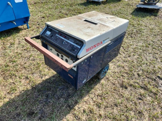 Honda EX5500 Generator on Wheels, Liquid Cooled