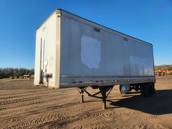 2007 Great Dane 7441-SSLW Single Axle Box Trailer, 28ft x 102"