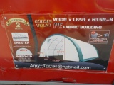 2022 Golden Mount S306515R-PE Dome Storage Shelter, CSA/TUV Snow Rating Tes