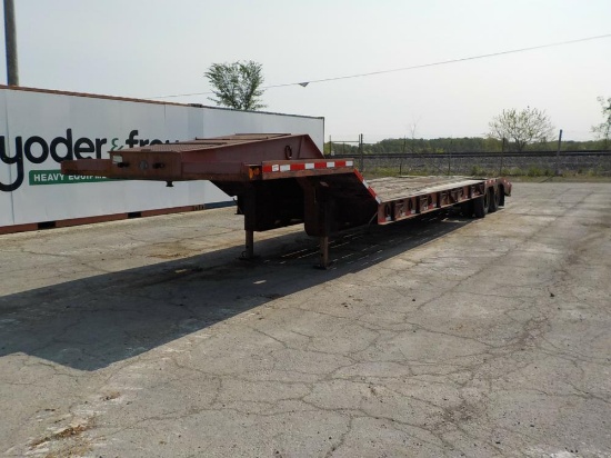 Nelson  SMT-30F Trailer, 30 Ton Capacity 25ft Deck c/w 4ft Dove Tail, Ft Wi