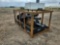 2023 AGROTK SSECAG-Y Heavy Duty Auger to suit Skidsteer c/w 3 Auger Bits (6