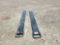 2023 Mower King EX726 6' Forklift Extensions to suit Skidsteer - Unused
