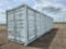 40' HC Multi Door Container c/w 4 Side Door, 1 End Door, Lock Box, Side For