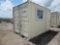 12' Container c/w 1 Door, 1 Window - Unused