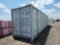 40' HC Multi Door Container c/w 4 Side Door, 1 End - Unused