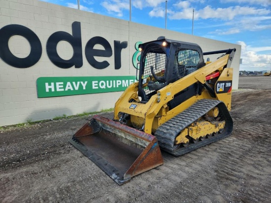 2018 Caterpillar 289D Tracked Skidsteer Loader c/w OROPS, 2 Speed, Aux Hydr