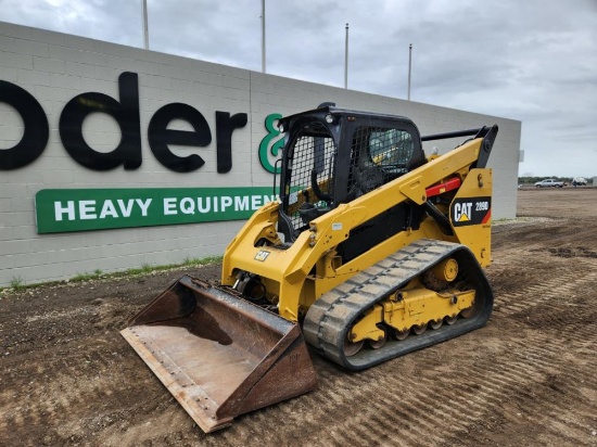 2019 Caterpillar 289D Tracked Skidsteer Loader c/w OROPS, Rubber Tracks, Au