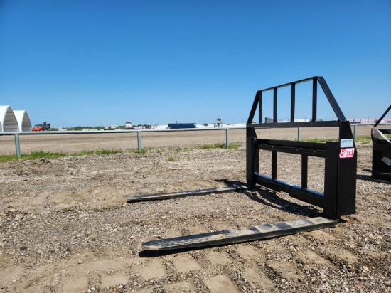 48" Kivel Pallet Fork Attachment, 3,500lbs Capacity - Unused
