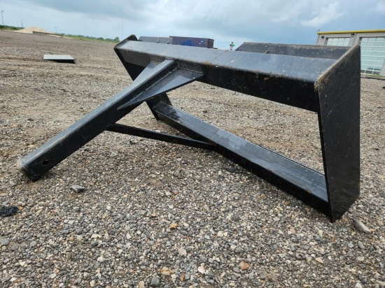 2023 Mower King SSHR Skid Steer Hitch Receiver Frame, 23" - Unused