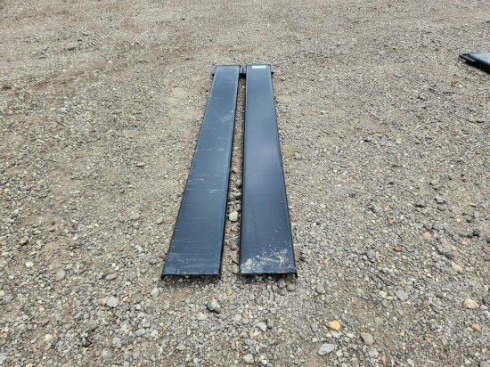 2023 Mower King EX726 6' Forklift Extensions to suit Skidsteer - Unused