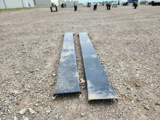 2023 Mower King EX726 6' Forklift Extensions to suit Skidsteer - Unused