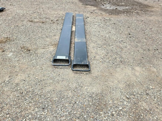 2023 Mower King EX726 6' Forklift Extensions to suit Skidsteer - Unused