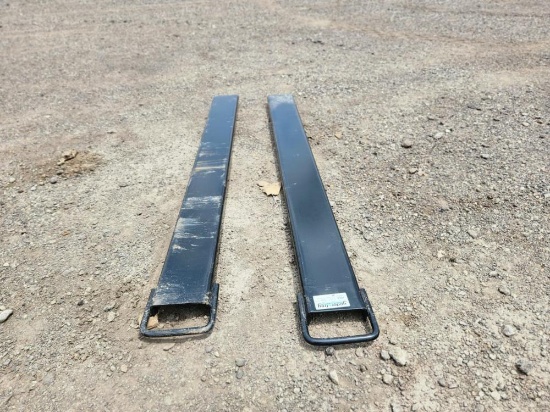 2023 Mower King EX726 6' Forklift Extensions to suit Skidsteer - Unused