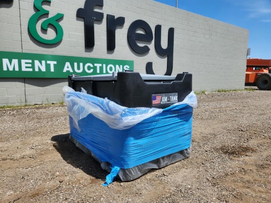 2023 AM-Tank 116 Gallon Poly Diesel Fuel Tank & 12V Electric Pump - Unused