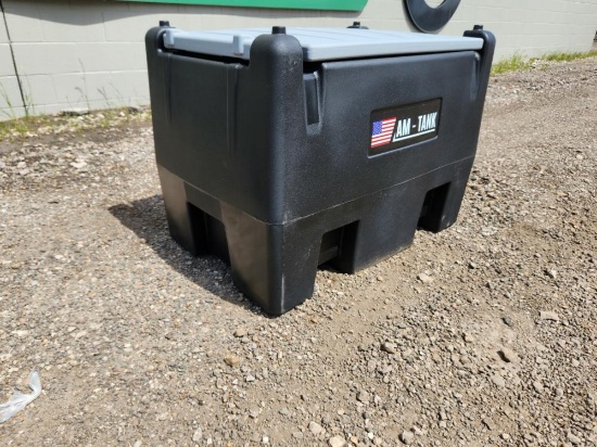 2023 AM-Tank 58 Gallon Poly Diesel Fuel Tank & 12V Electric Pump - Unused