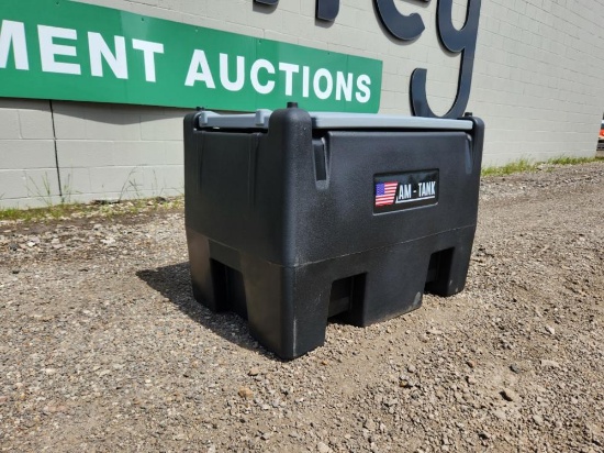 2023 AM-Tank 58 Gallon Poly Diesel Fuel Tank & 12V Electric Pump - Unused