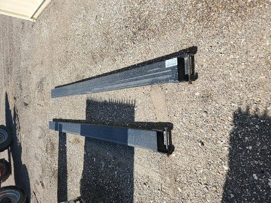 Great Bear  10' Fork Extensions to suit Skidsteer - Unused
