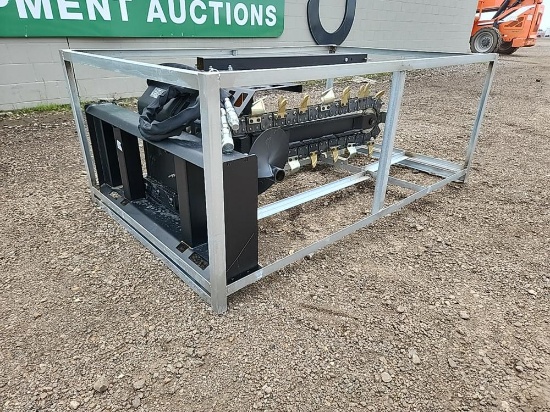 Great Bear  Trencher Attachment to suit Skidsteer - Unused