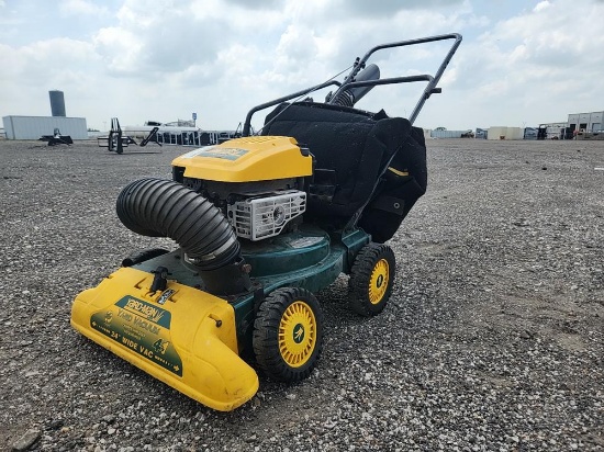Yard man YARD VACUUM Walk Behind Yard Chipper, Shredder, Vacuum, 24" Deck,