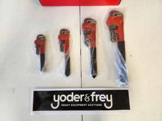 Steel Pipe Wrench ATE (34030) 4 Pc - Unused
