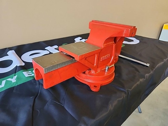 8" Multi Purpose Real Steel Vise - Unused