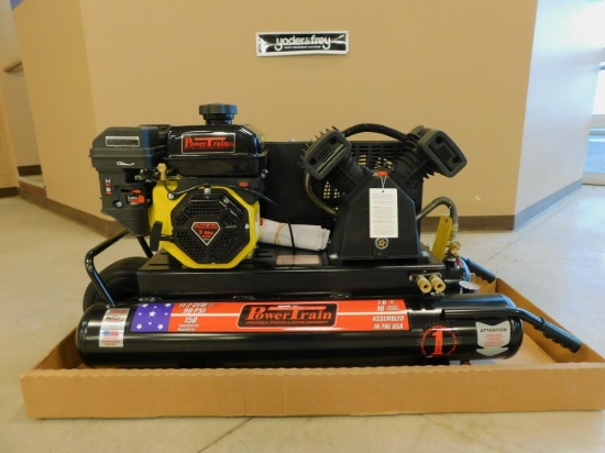 Powertrain 7 HP 10 Gal Contractor Air Compressor 1 Yr Factory Warranty - Un