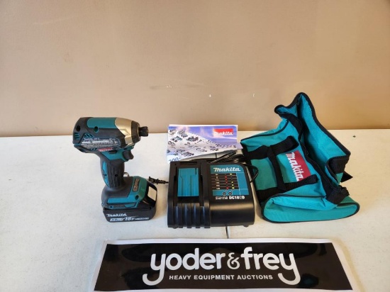 Makita 18V LXT BL Impact Driver Kit (XDT131) 1 Yr Factory Warranty