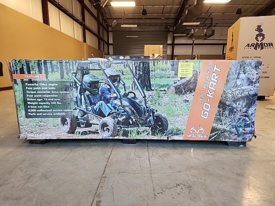 Real Tree Go Cart 2 Seater -RTK200 - Unused
