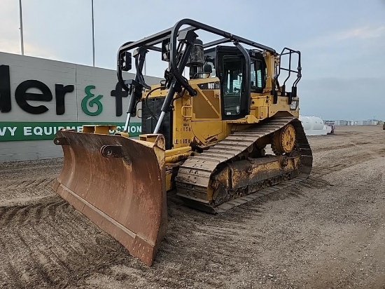 2015 Caterpillar D6T XW Crawler Dozer c/w Cab, 6 Way PAT Blade, Sweeps, A/C